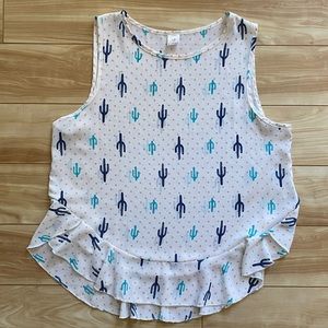 Cute long-crop tank
